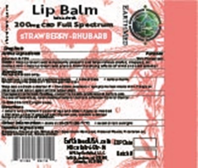 Earthmed Lip Balm Strawberry rhubarb.jpg Strawberry rhubarb lip balm - Earthmed Lip Balm Strawberry rhubarb